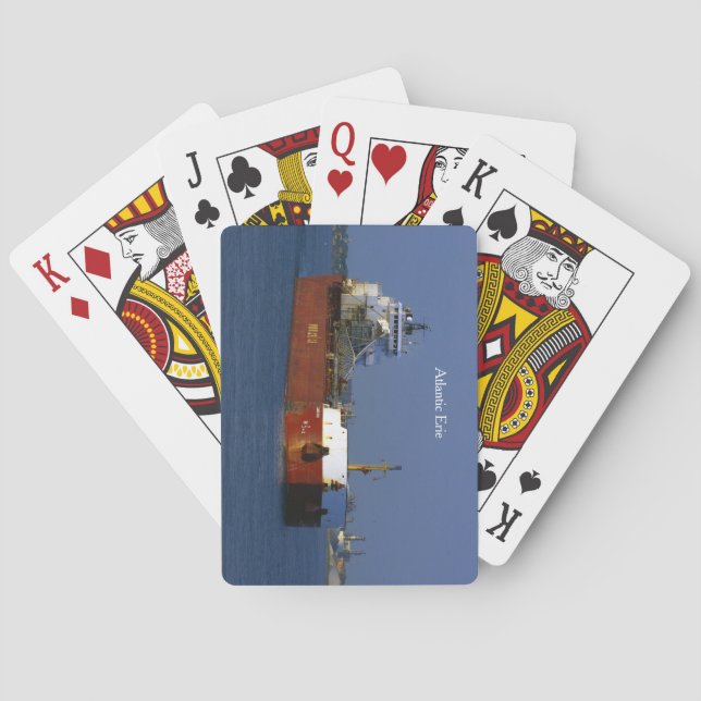Cartes à jouer Atlantic Erie (dos)