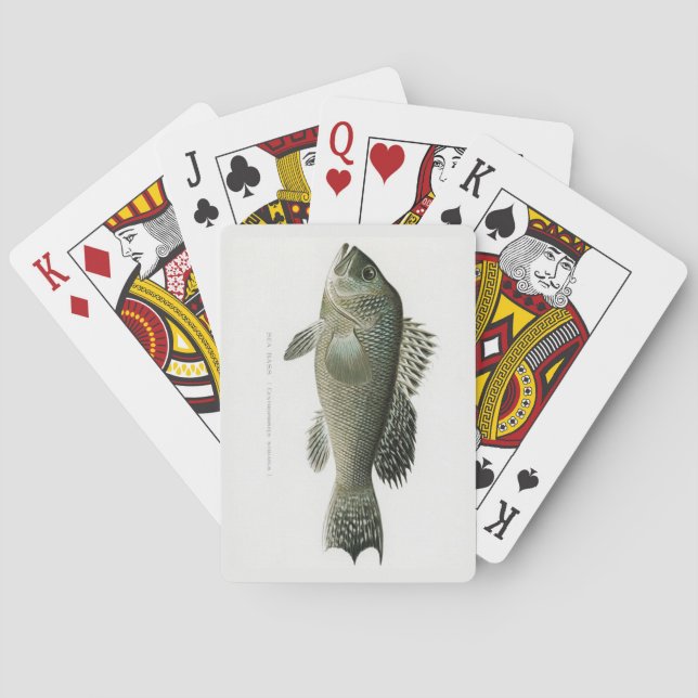 Cartes à jouer au Bar Poisson (dos)