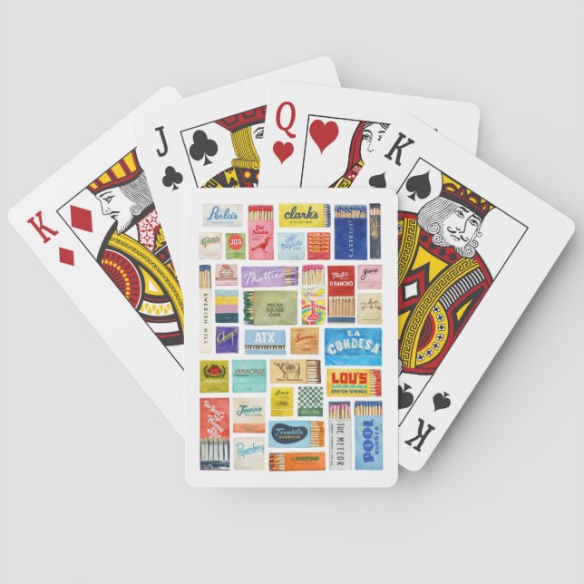 Cartes à jouer Austin Matchbook (dos)