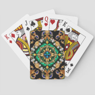 Cartes à jouer aux couleurs brésiliennes