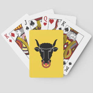 Cartes à jouer avec le drapeau du canton d'Uri