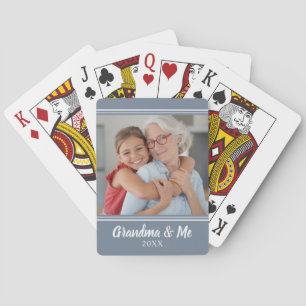 Cartes à jouer avec script photo personnalisé