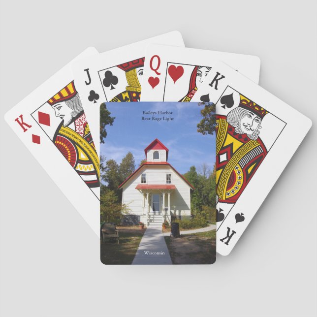 Cartes à jouer Baileys Harbor Rear Range (dos)