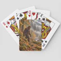 Cartes à jouer Bigfoot Brume d'Automne