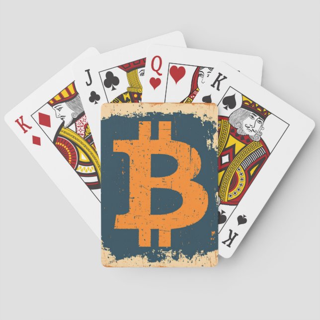 Cartes à jouer Bitcoin (dos)