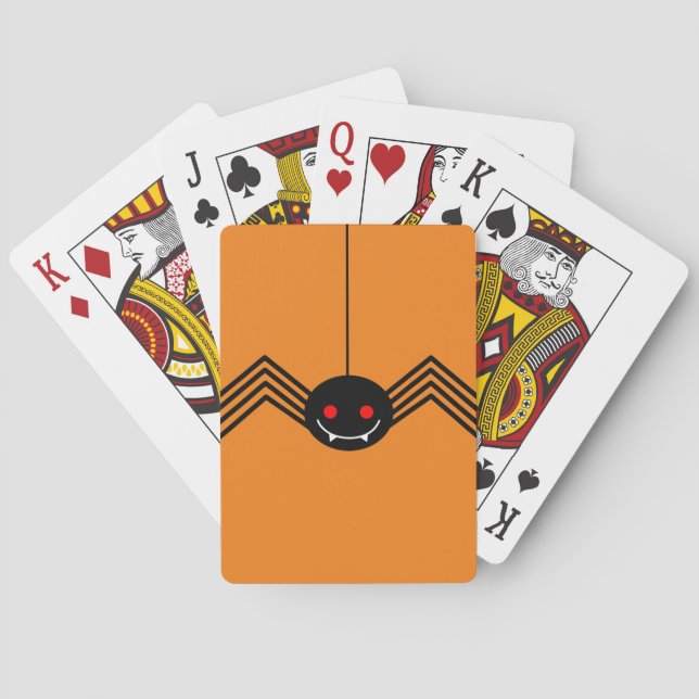 Cartes à jouer Black Spider (dos)