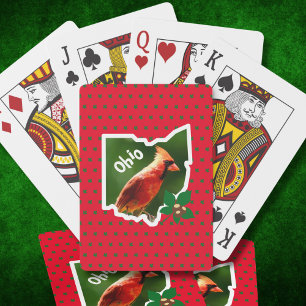Cartes à jouer Cardinal Ohio Buckeye State