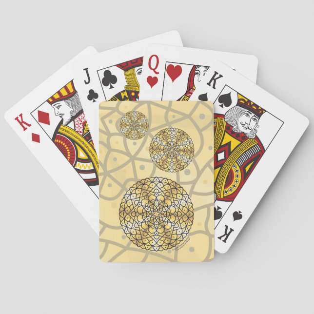 Cartes à jouer Celestial Sun Classic (dos)