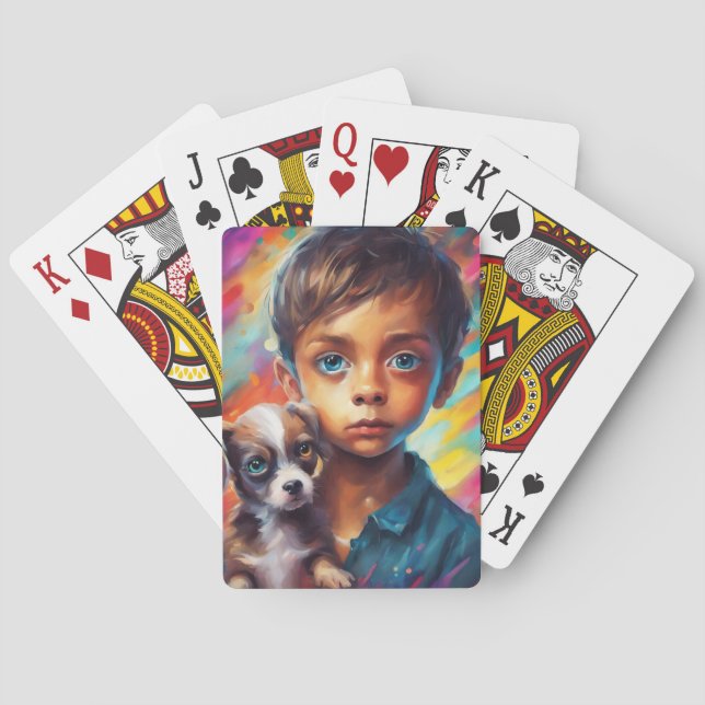 Cartes à jouer classiques (dos)