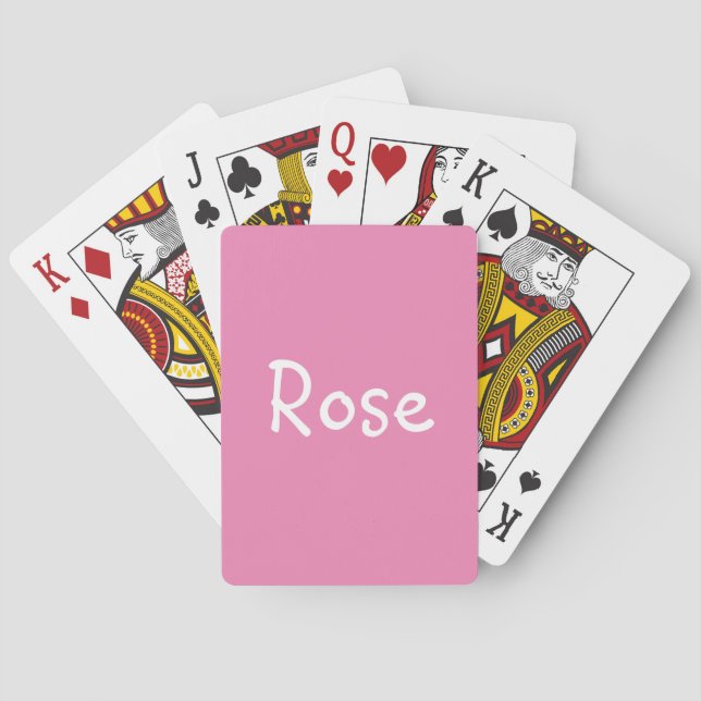 Cartes à jouer classiques (dos)