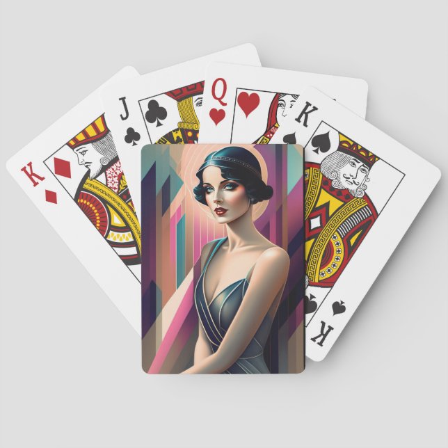 Cartes à jouer classiques (dos)