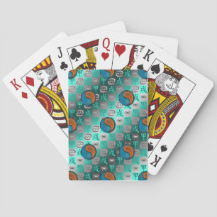 Cartes à jouer classiques Cancer & Bois Chien