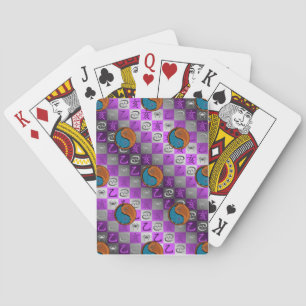 Cartes à jouer classiques Cancer & Sanglier de Boi