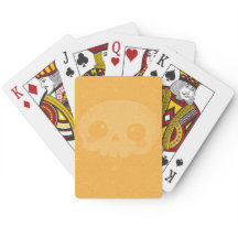 Cartes à jouer Classiques Crâne Minimaliste