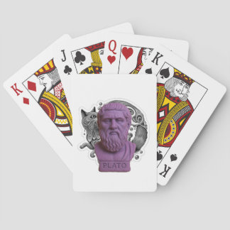 Cartes à jouer classiques de la caverne de Platon 