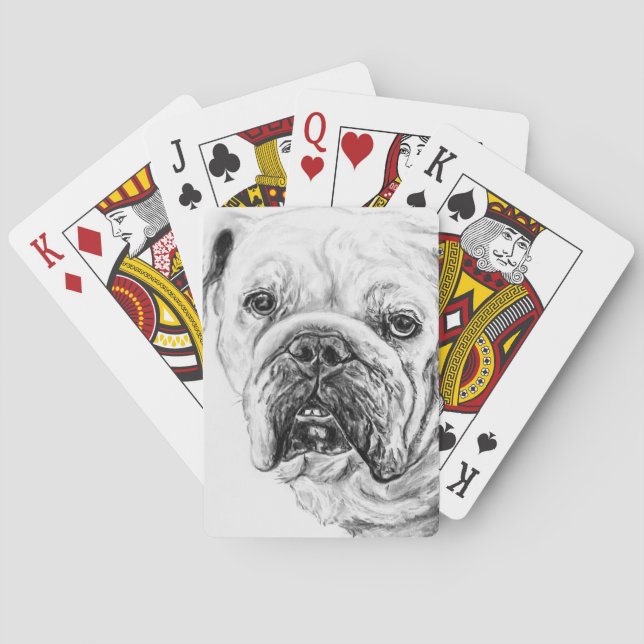 Cartes à jouer classiques Les Divas Chauves (dos)