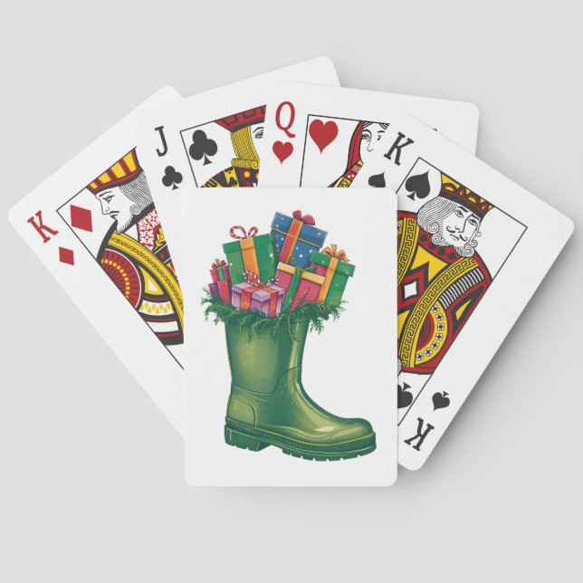 Cartes à jouer classiques Les nouvelles bottes du  (dos)