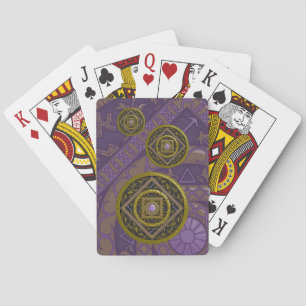 Cartes à jouer Classiques Mandala Sagittaire