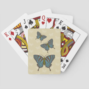 Cartes à jouer classiques Papillon japonais