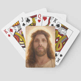 Cartes à jouer classiques personnalisées Portrait