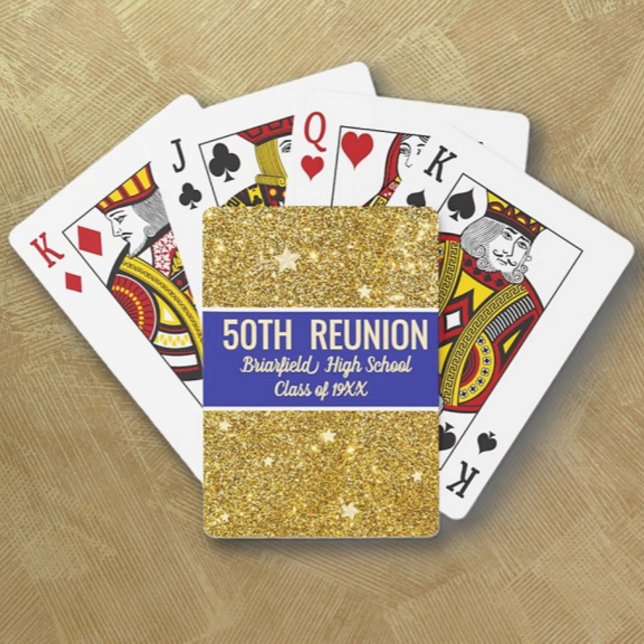 Cartes à jouer classiques pour la 50e réunion de c (Créateur téléchargé)