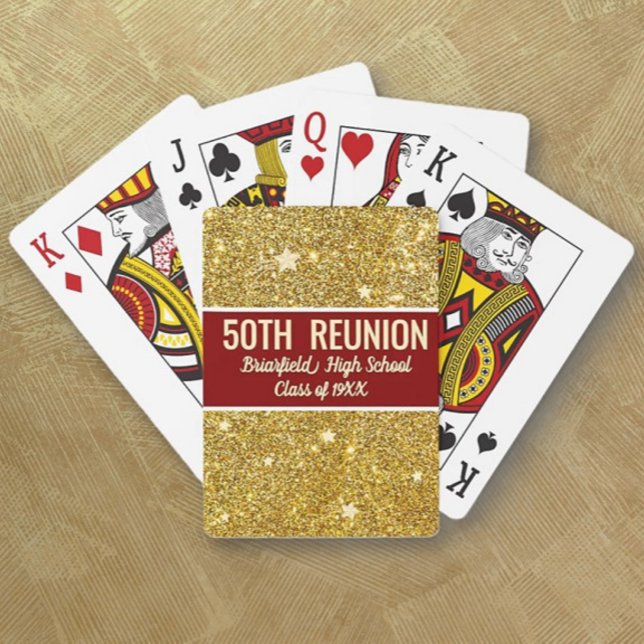 Cartes à jouer classiques pour la 50e réunion de c (Créateur téléchargé)