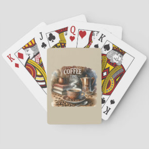 Cartes à jouer Coffee Time