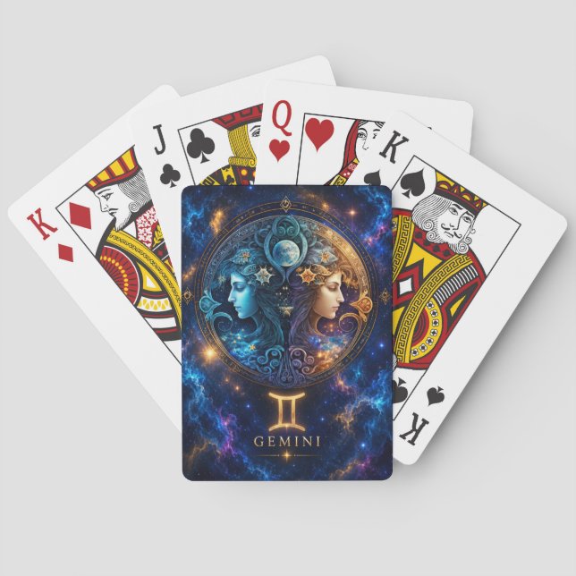 Cartes à jouer Cosmic Gemini (dos)