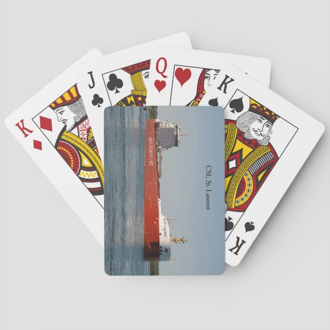 Cartes à jouer CSL St. Laurent (dos)