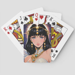 Cartes à jouer d'anime mystique