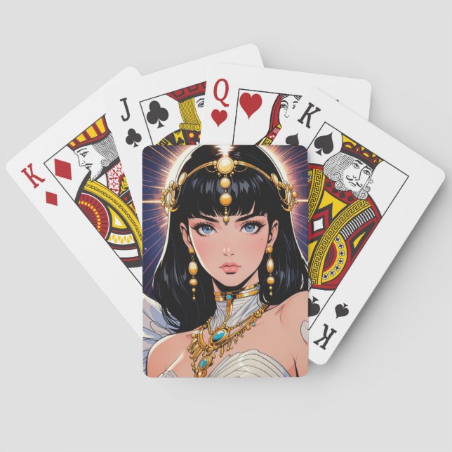 Cartes à jouer d'anime mystique (dos)