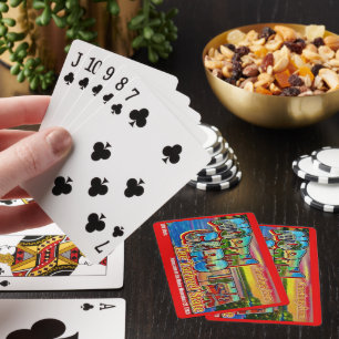 Cartes à jouer de Caroline du Nord-Tarheel