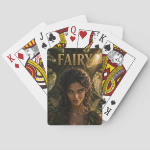Cartes à jouer de fée, carte de poker