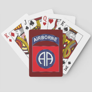 Cartes à jouer de la 82e Airborne