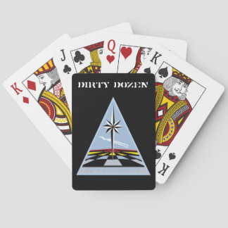 Cartes à jouer de l'Escadron Cadet 12 de l'USAFA