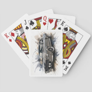 Cartes à jouer de muscle car américaines
