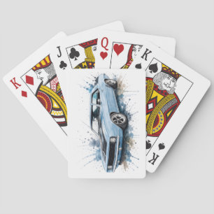 Cartes à jouer de muscle car américaines