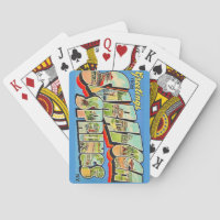 Cartes à jouer de Saratoga Springs NY