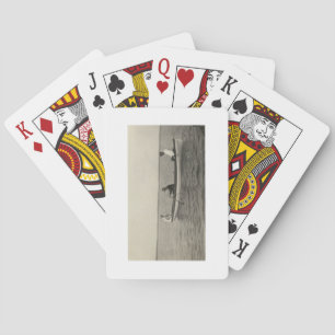Cartes à jouer de style antique de vieux amis en b