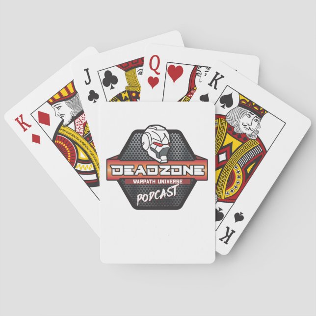 Cartes à jouer Deadzone Podcast (dos)