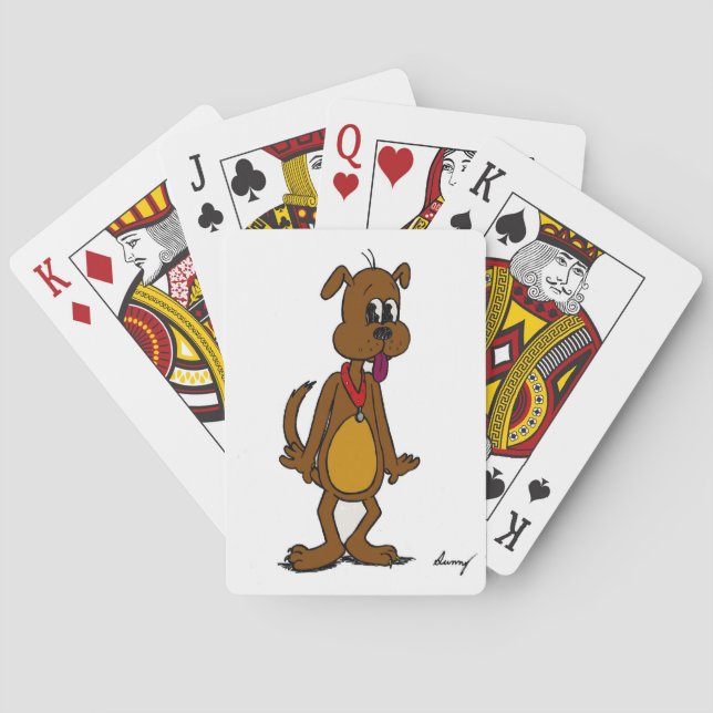 Cartes à jouer Doggy Toon (dos)