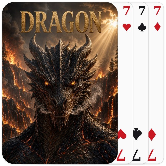 Cartes à jouer Dragon (Créateur téléchargé)