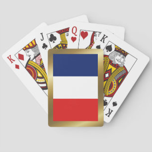 Cartes à jouer drapeau de la Guyane