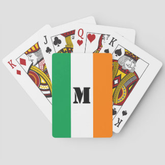 Cartes à jouer drapeau irlandais