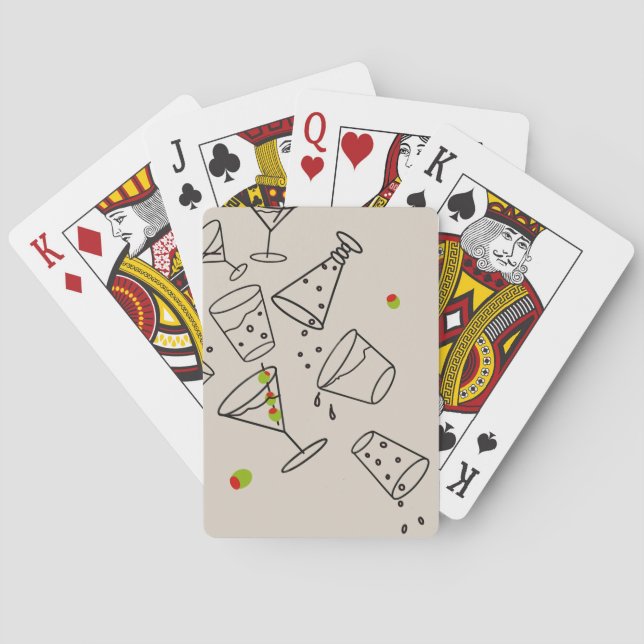 Cartes à jouer Drinks (dos)