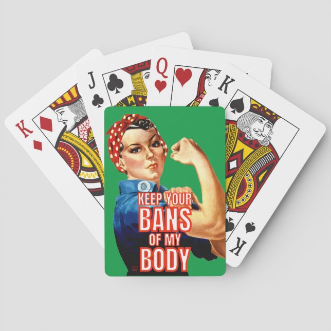 cartes à jouer "DROITS DES FEMMES 101" (dos)