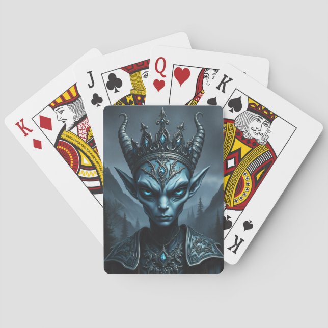 Cartes à jouer du roi du vide – Conception de deck (dos)