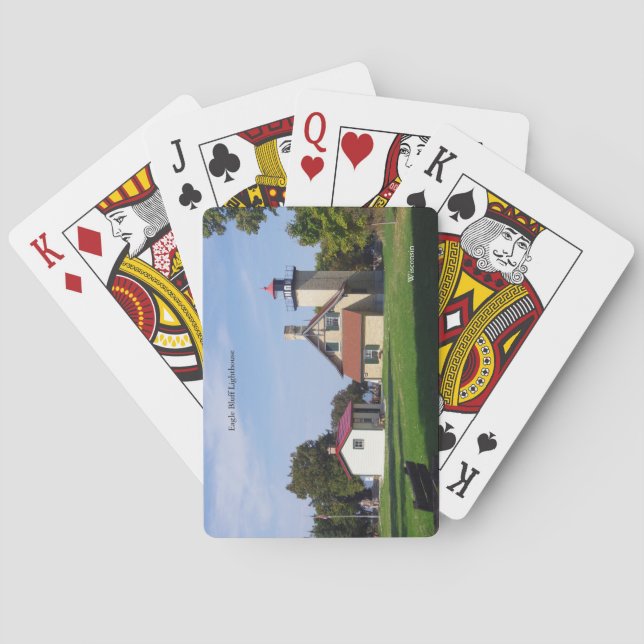 Cartes à jouer Eagle Bluff Lighthouse (dos)