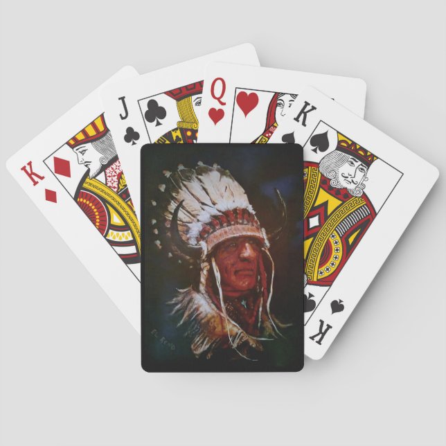 Cartes à jouer "El Reno Chief" Classiques (dos)
