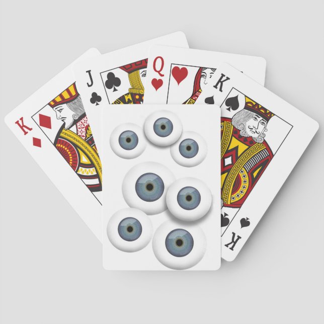Cartes à jouer Eyeball (dos)